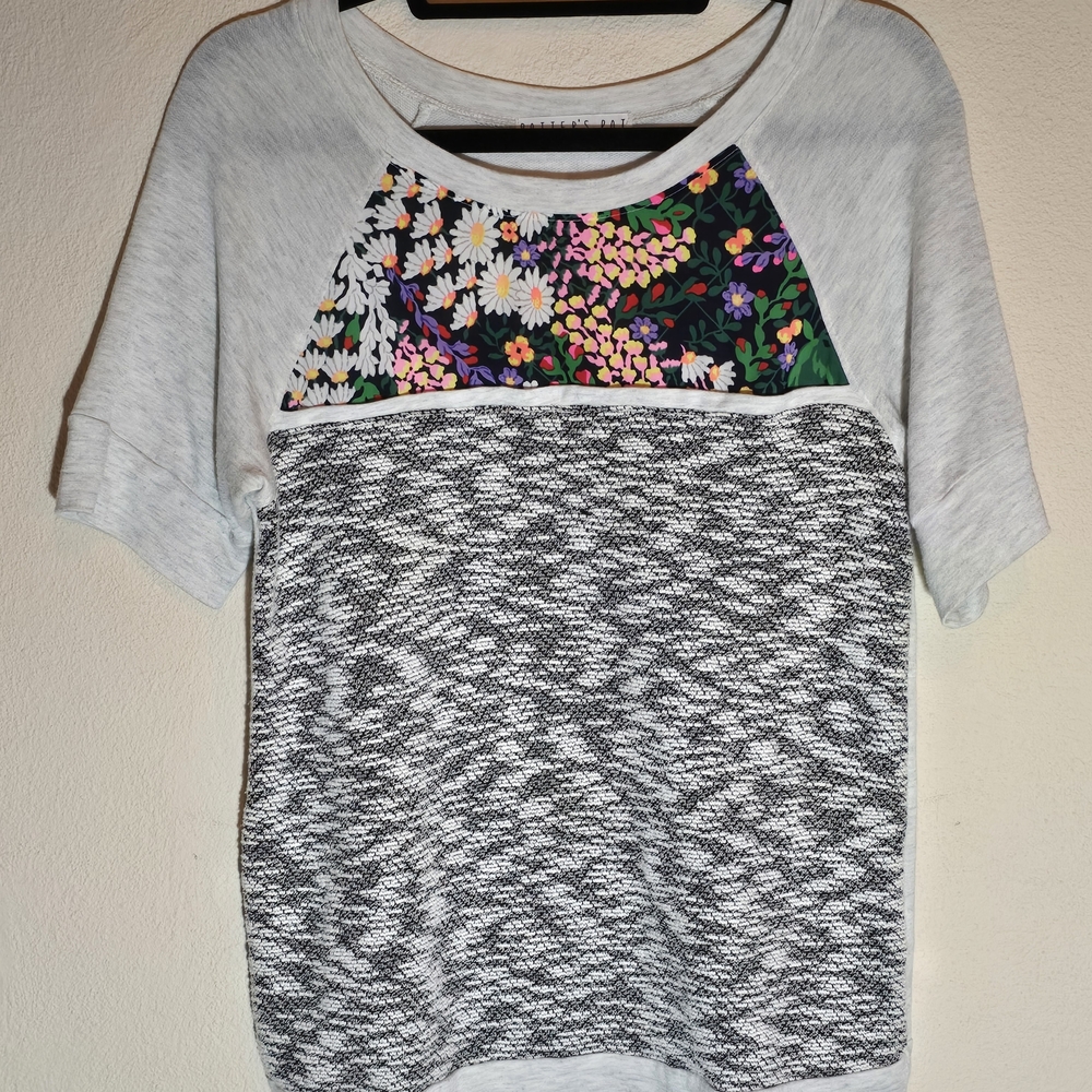 Floral Patchwork Women's Top